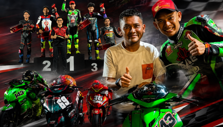 Alfi Husni Rebut Gelar Jawara Underbone 130 cc, Bos SAE Racing Team Hadir di Bengkel Kate Montor Maboer